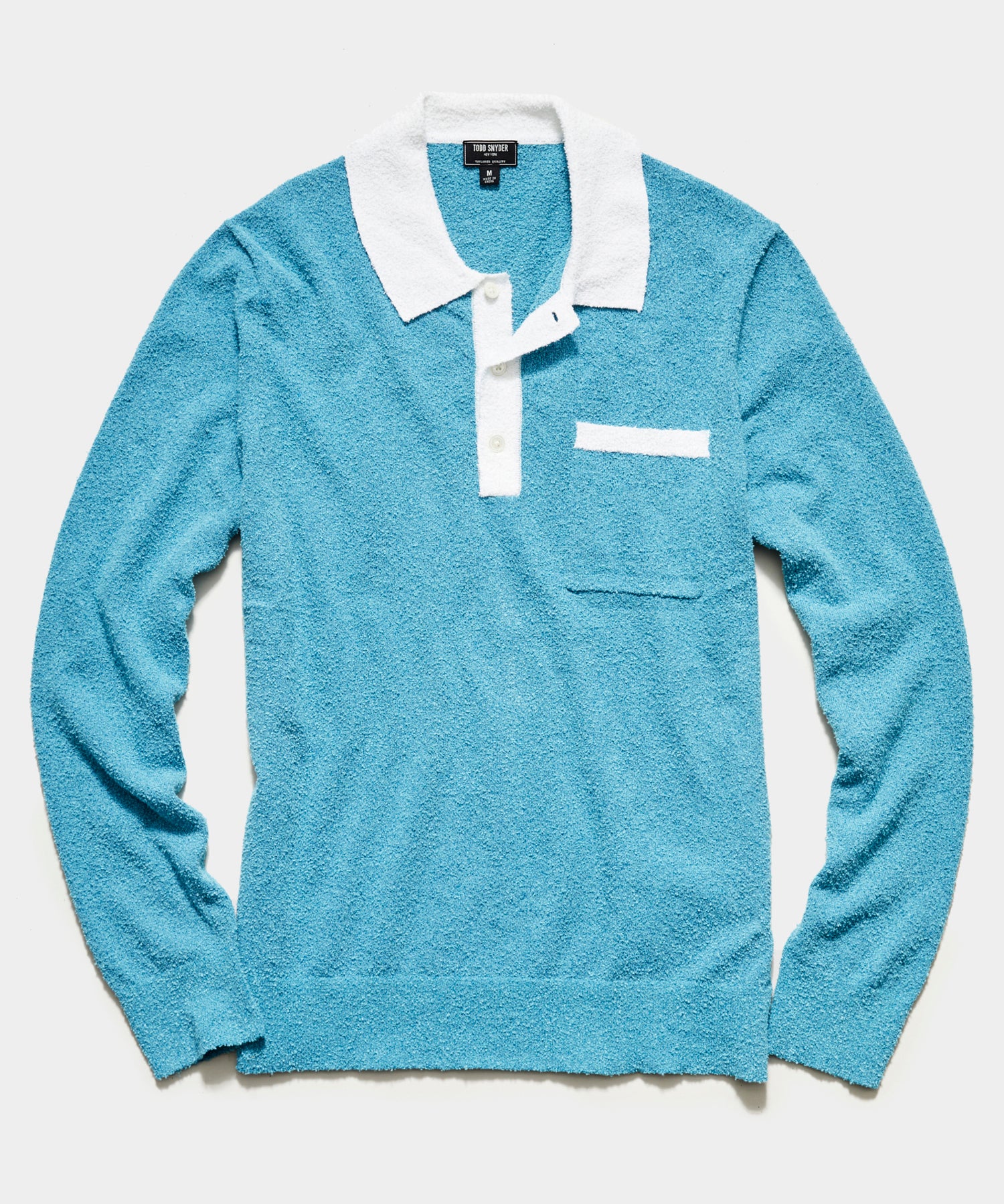 todd snyder long sleeve polo