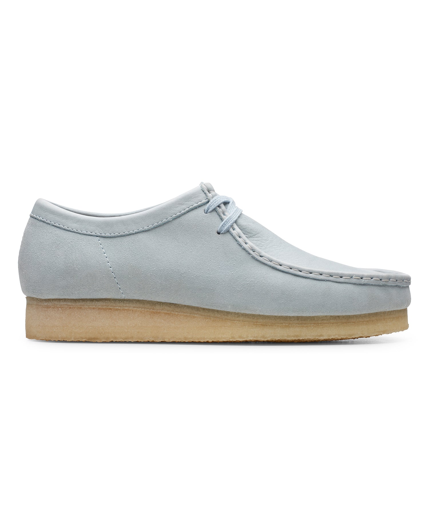 clarks wallabees light blue