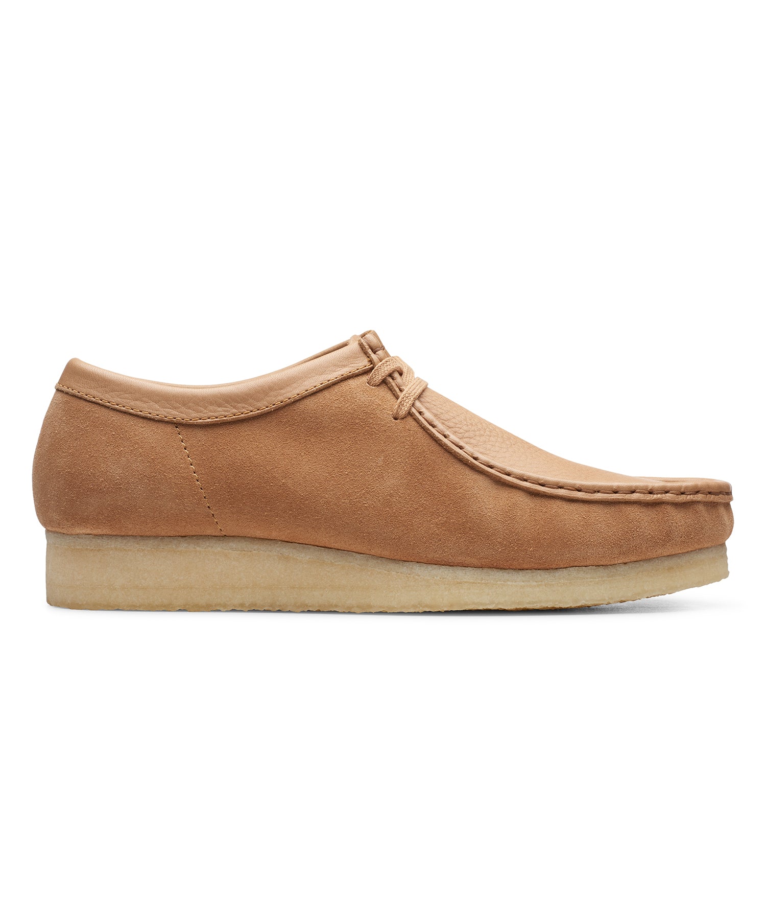 wallabee clarks brown