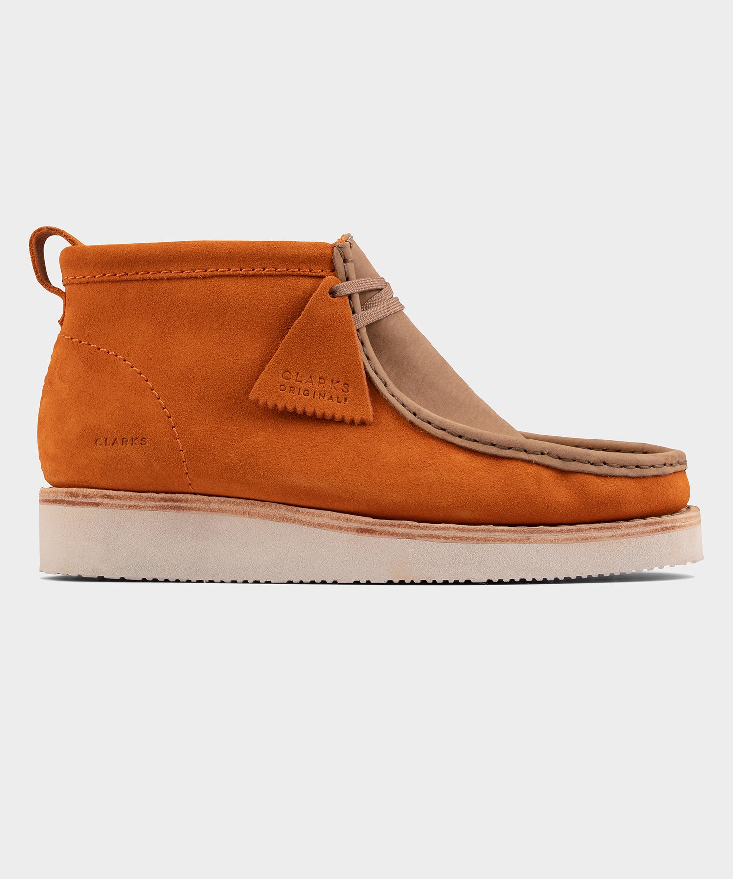 clarks wallabees tan