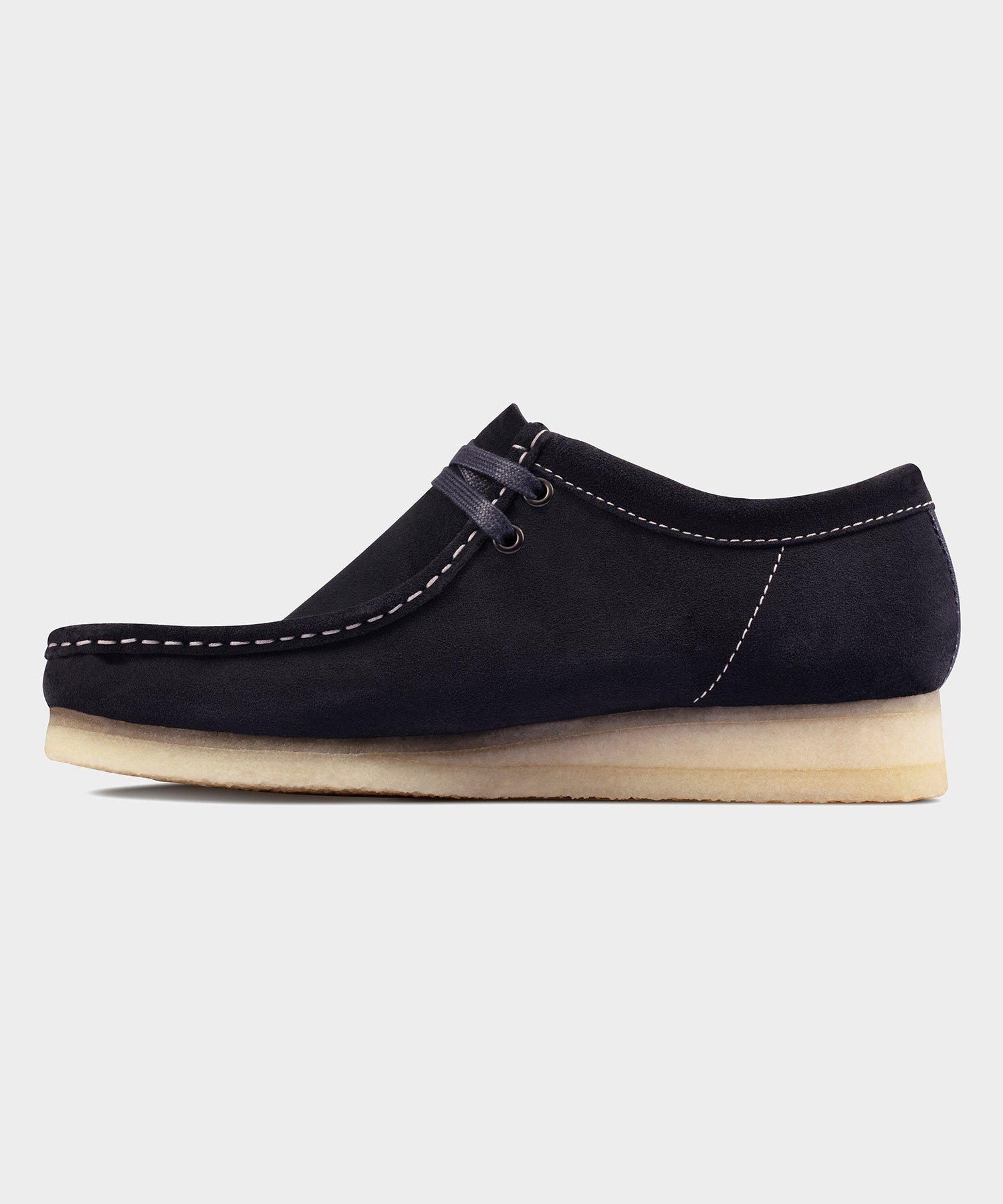 clarks wallabees black