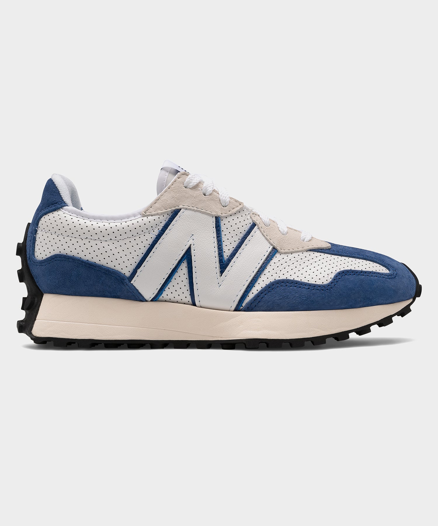 New Balance 327 in White \u0026 Blue - Todd 