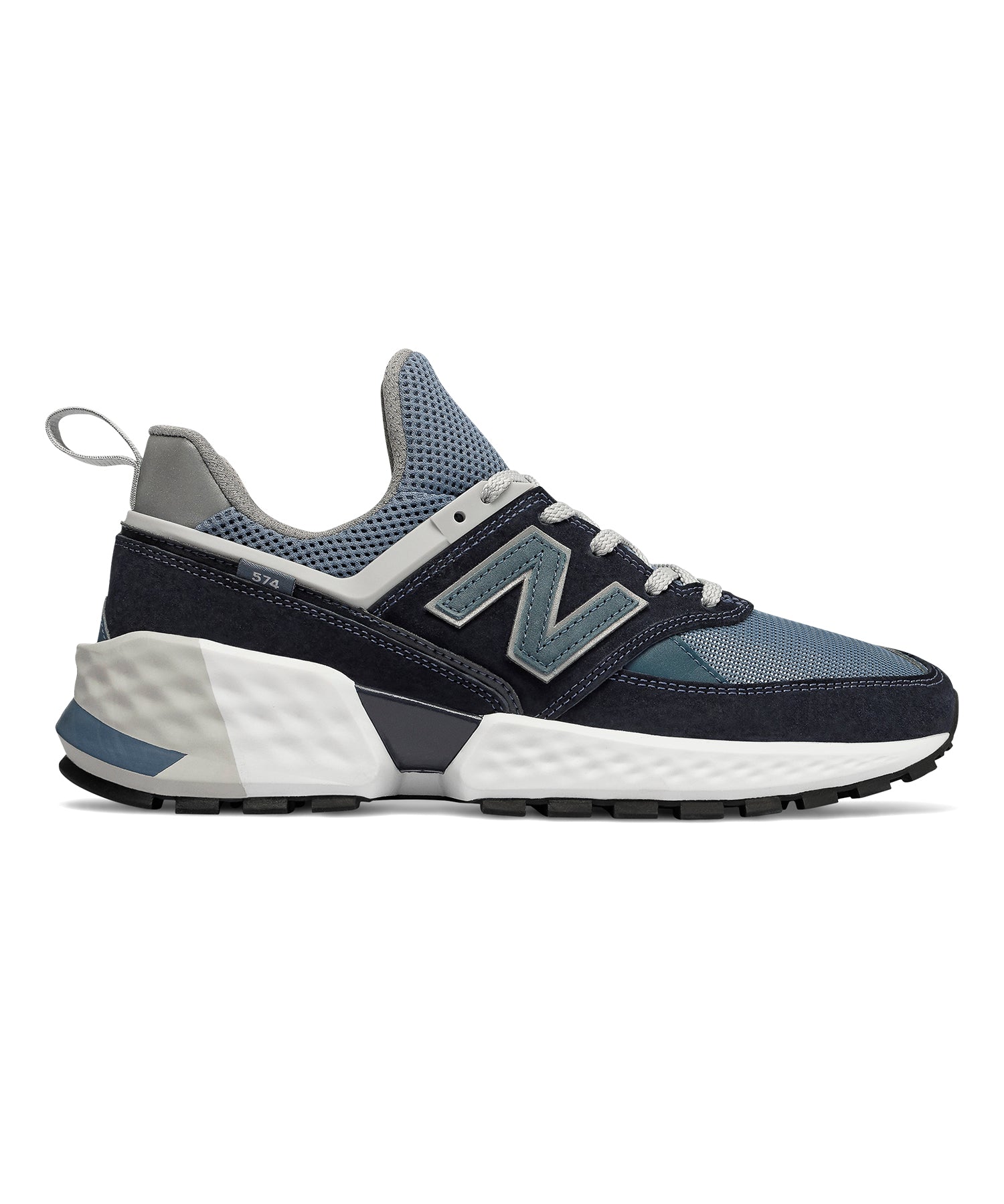 navy blue and grey new balance 574