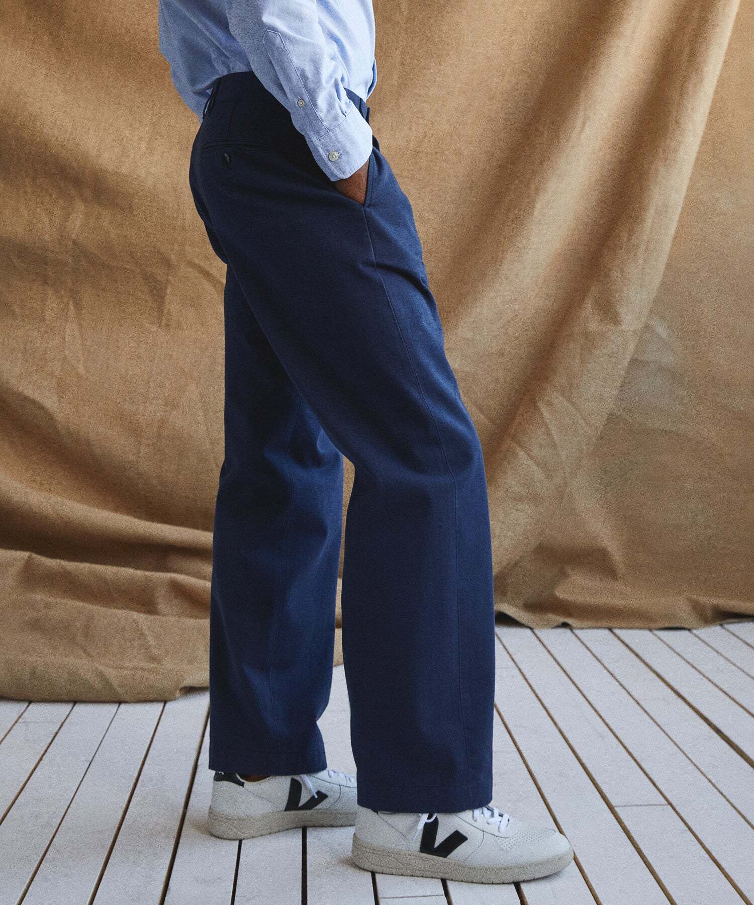 Made in Italy Tuxedo Pant in Navy