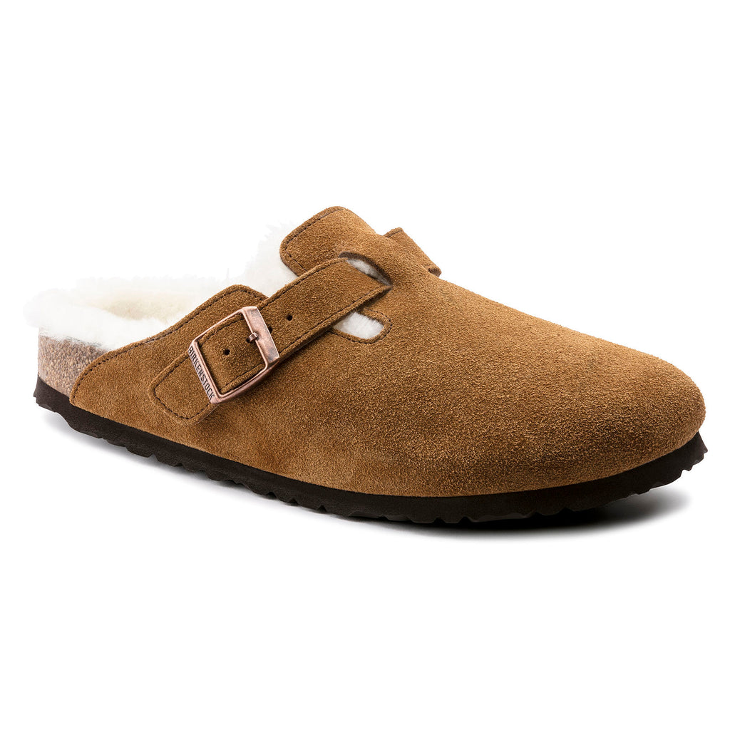 birkenstock boston shearling port