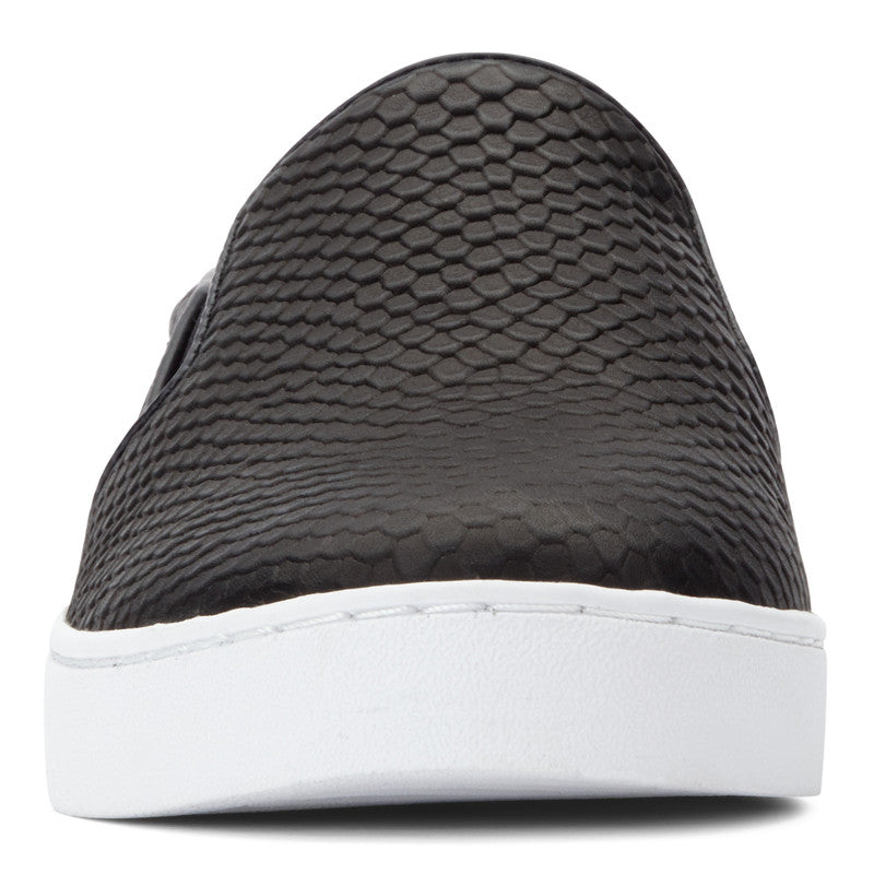 vionic midi snake slip on sneaker