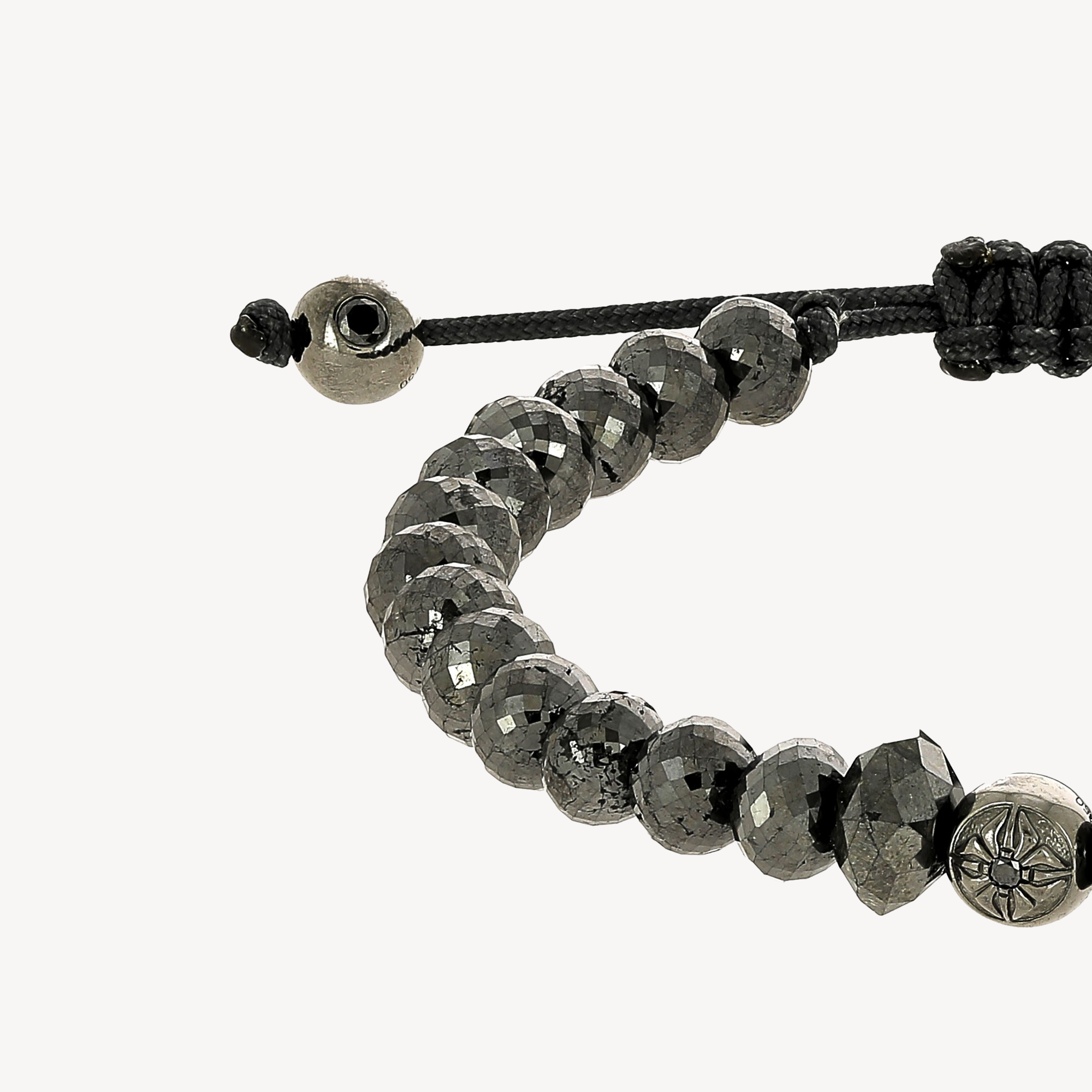 Black Diamond and Onyx Bead Bracelet – Marissa Collections