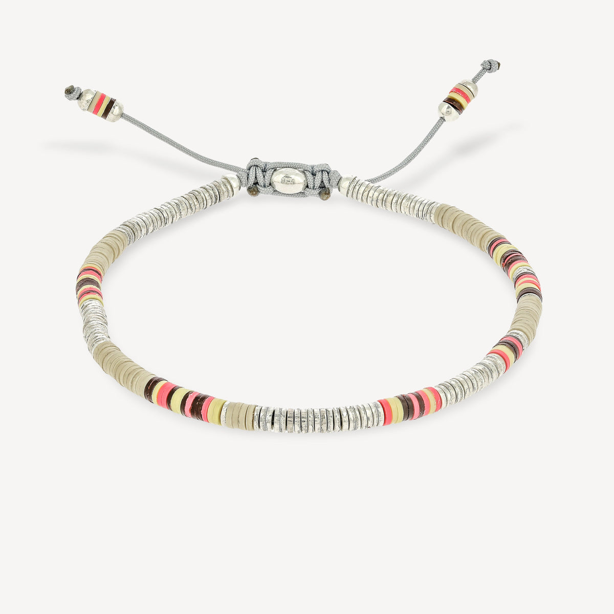 Komodo Triple Wrap Bracelet Tan Pattern - M Cohen by Maor - Beaded bracelets  - Mad Lords