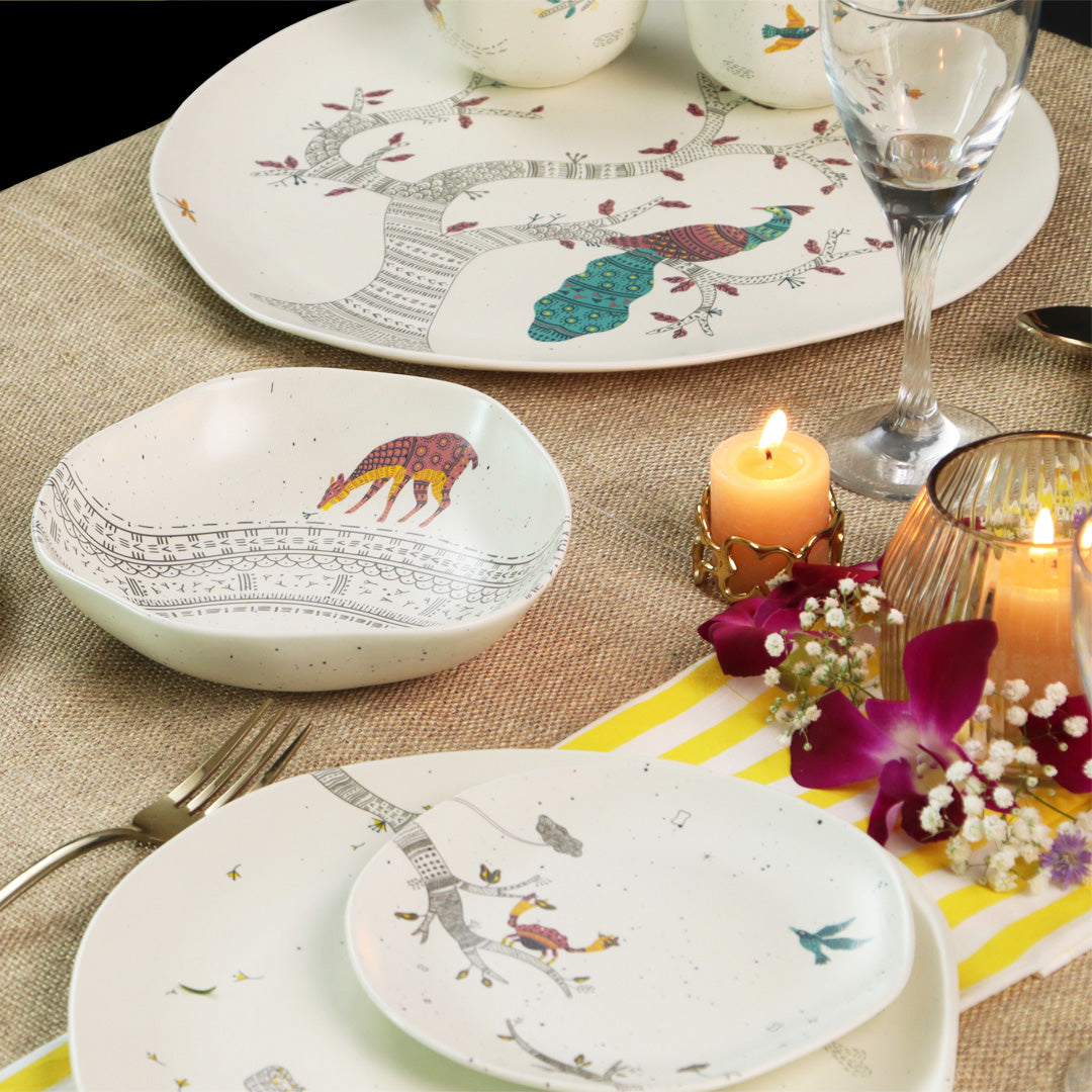 The Anaadi Dinner Collection (Set of 28)