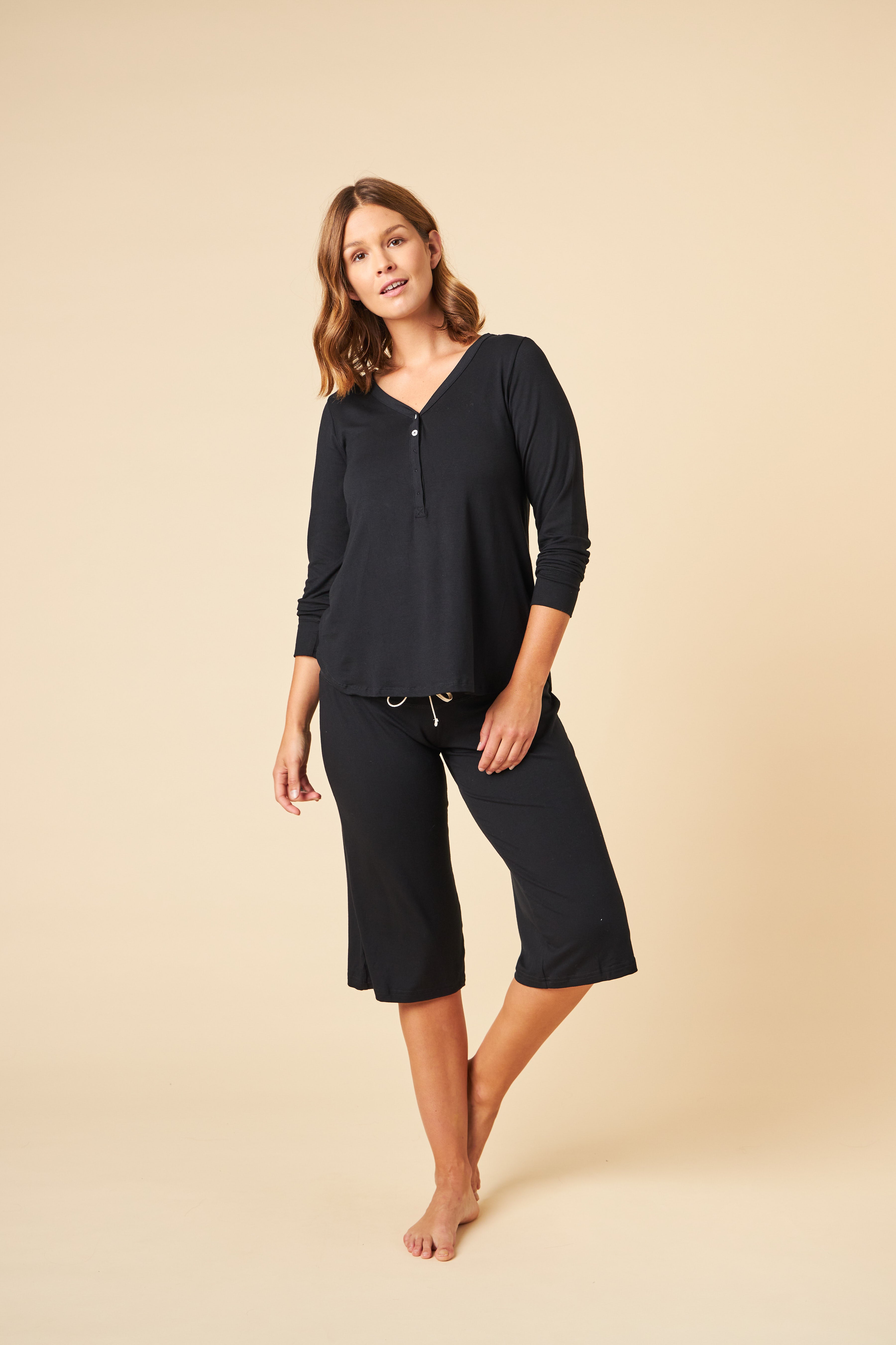 Women's Bamboo Loungewear - Tank Top + Pajama Pant
