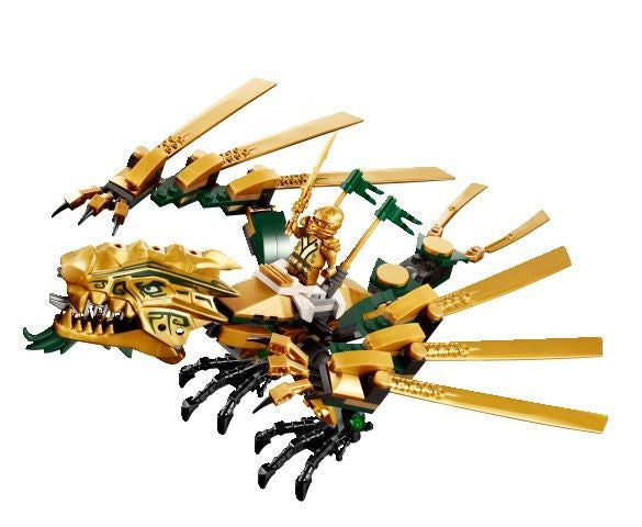 ninjago lloyd's golden dragon