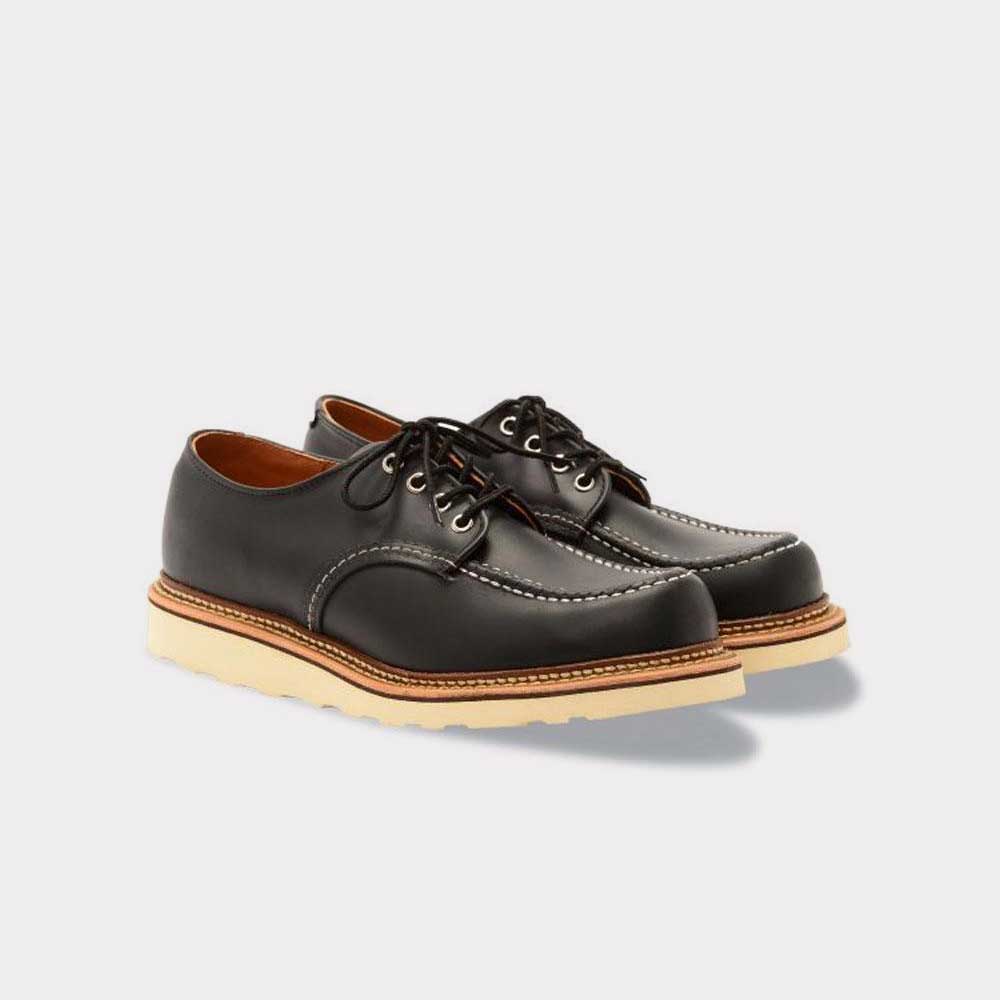 red wing oxford black