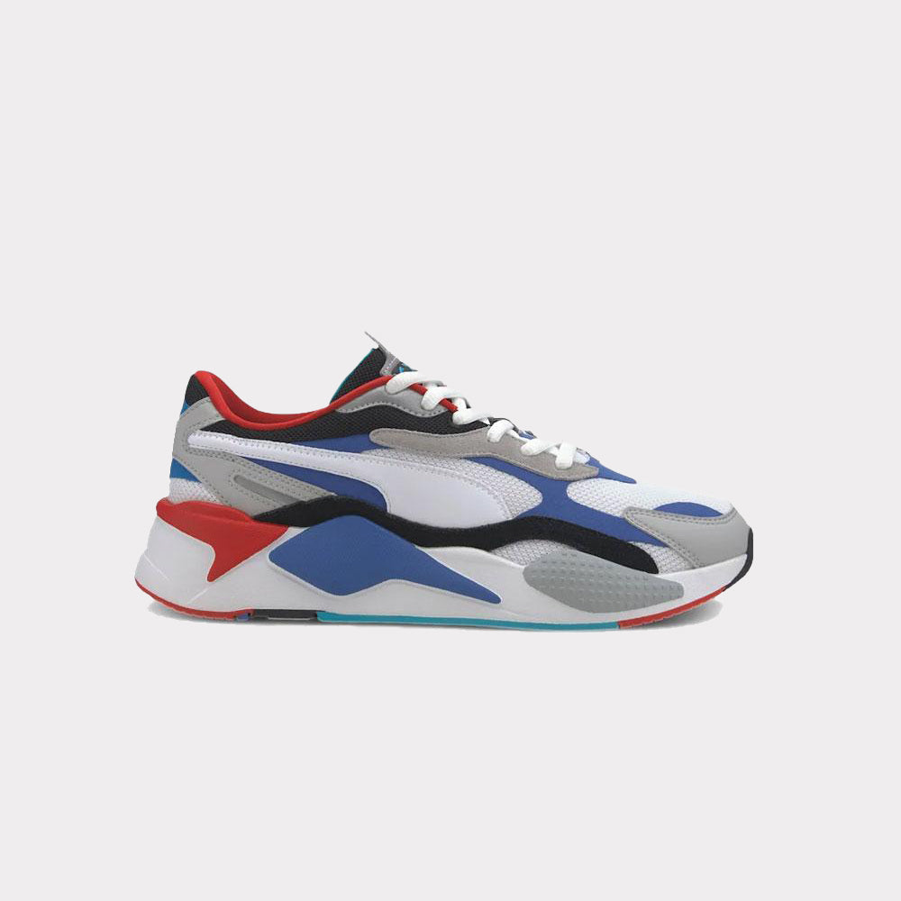 blue red and white pumas