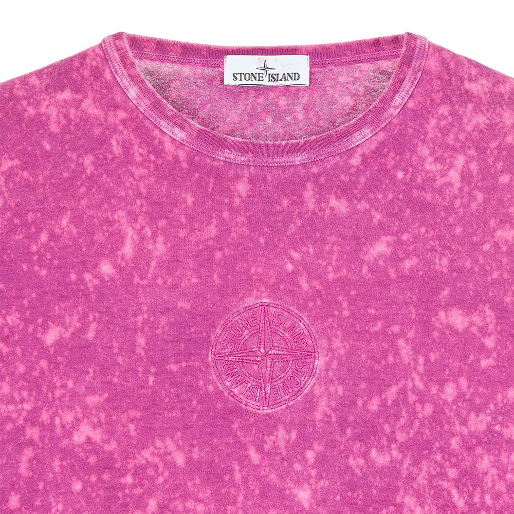 Stone Island T-Shirt Off-Dye Magenta Men MO751520245-V0045