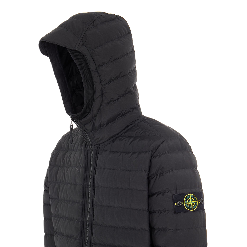 Stone Island Real Down Jacket Black Men MO751542725-V0029