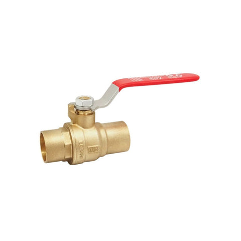 Italian Lead Free Brass Ball Valve - SWT x SWT