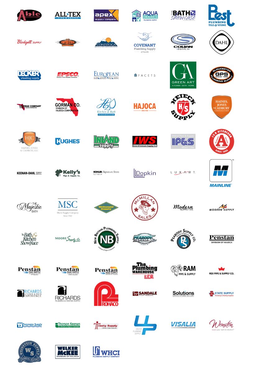 Logos of the establishments Mainline is sold at