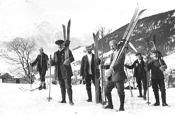 Skieurs 1900