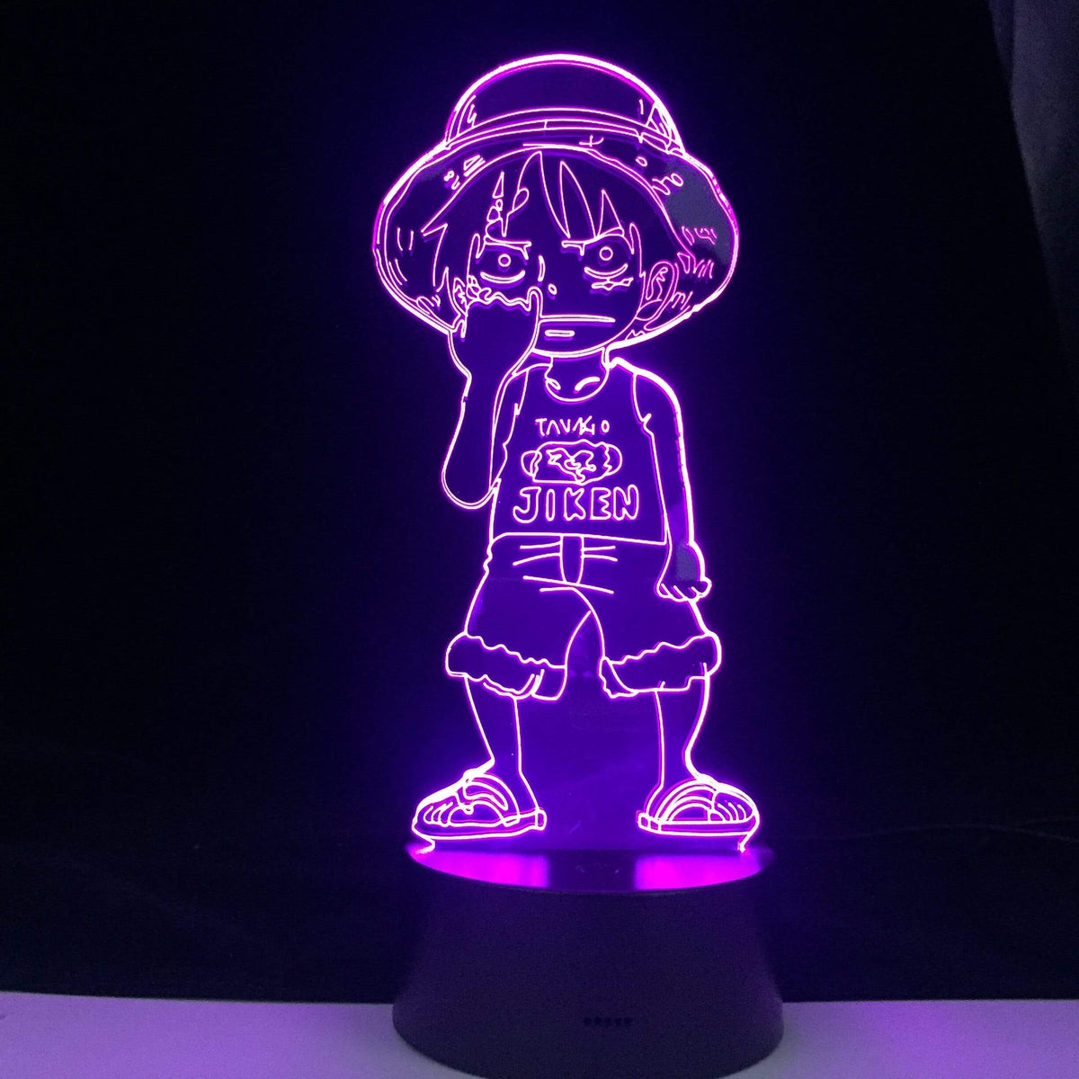 Lampe  One Piece Monkey D Luffy  lampe  led  3D cadeau otakufig