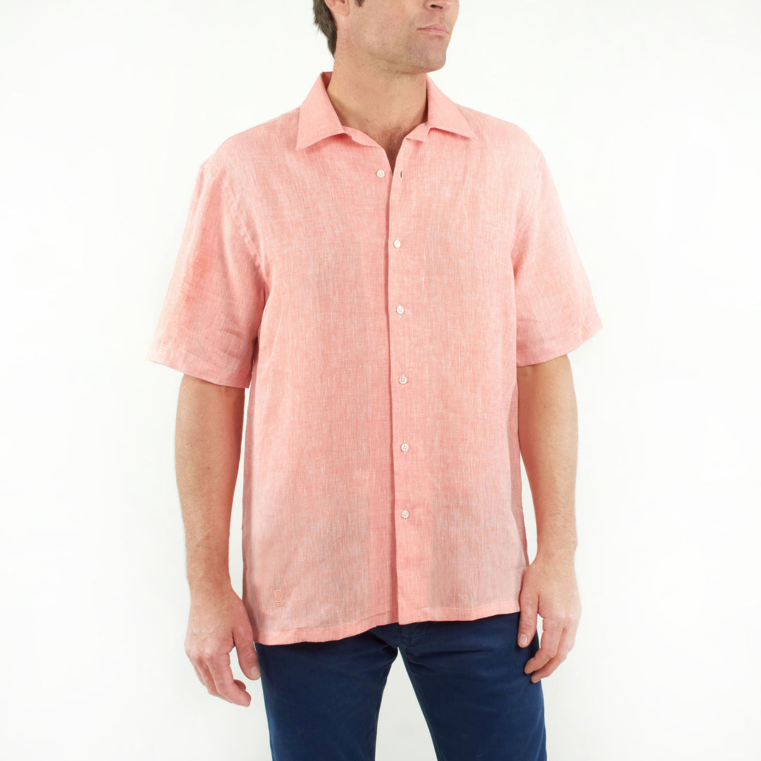 Linen Shirts for Men | Quality 100% Linen Mens Shirts | Mallorca Style ...