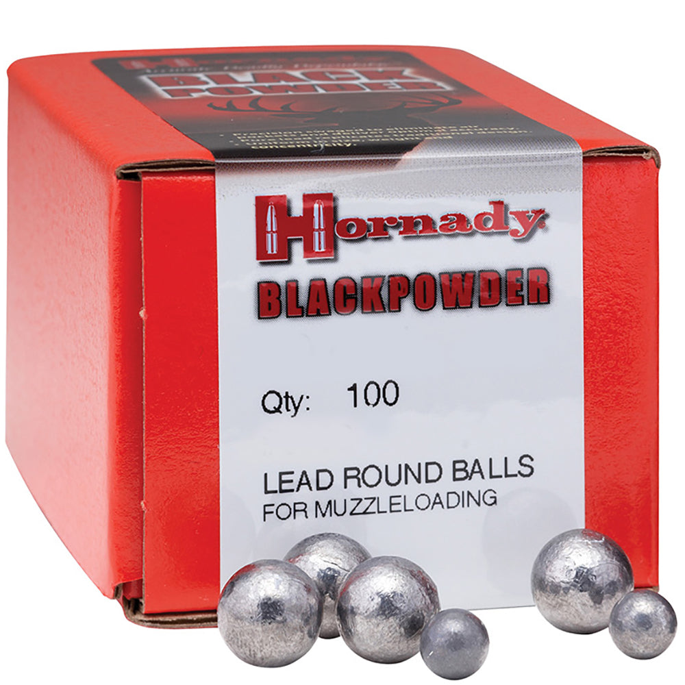Hornady 44 Cal Lead Round Balls for Muzzleloading