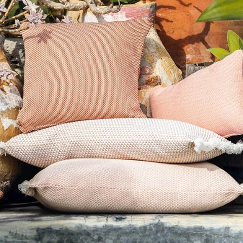 Pink cushions