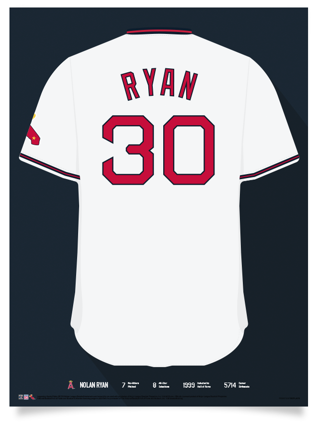 nolan ryan angels jersey