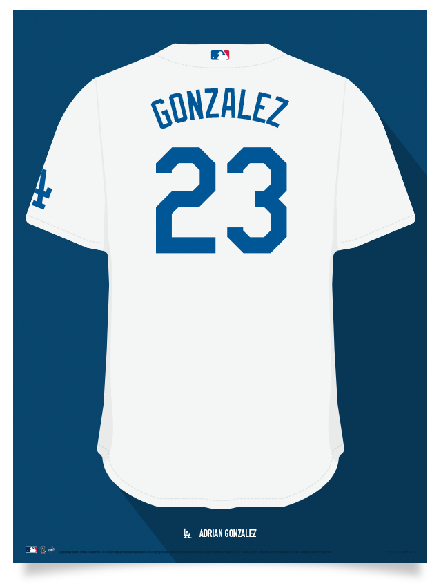 adrian gonzalez dodgers jersey