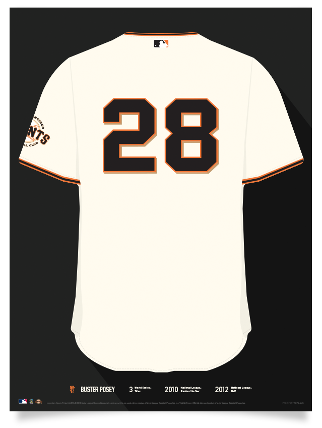 buster posey jersey