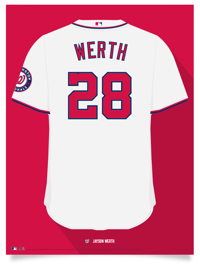 jayson werth jersey