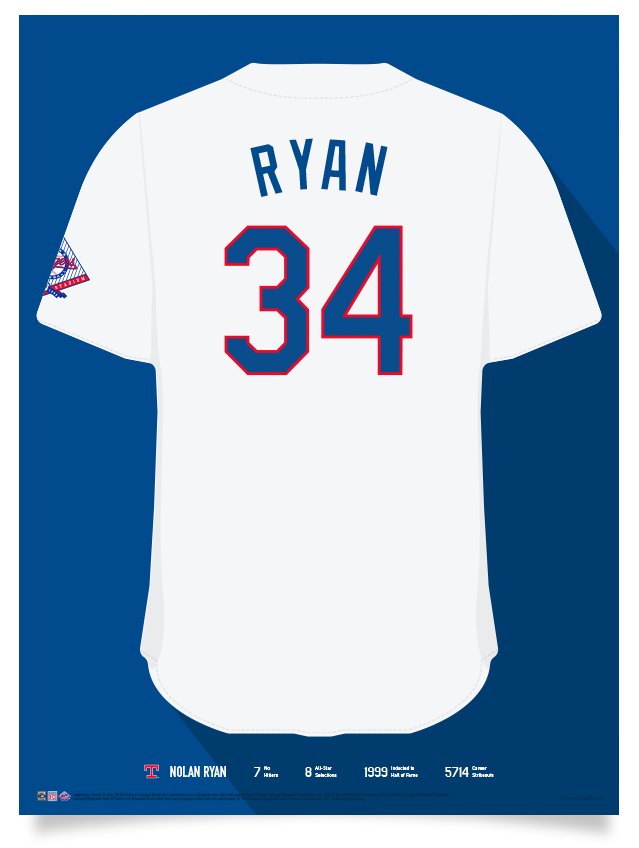 nolan ryan rangers jersey