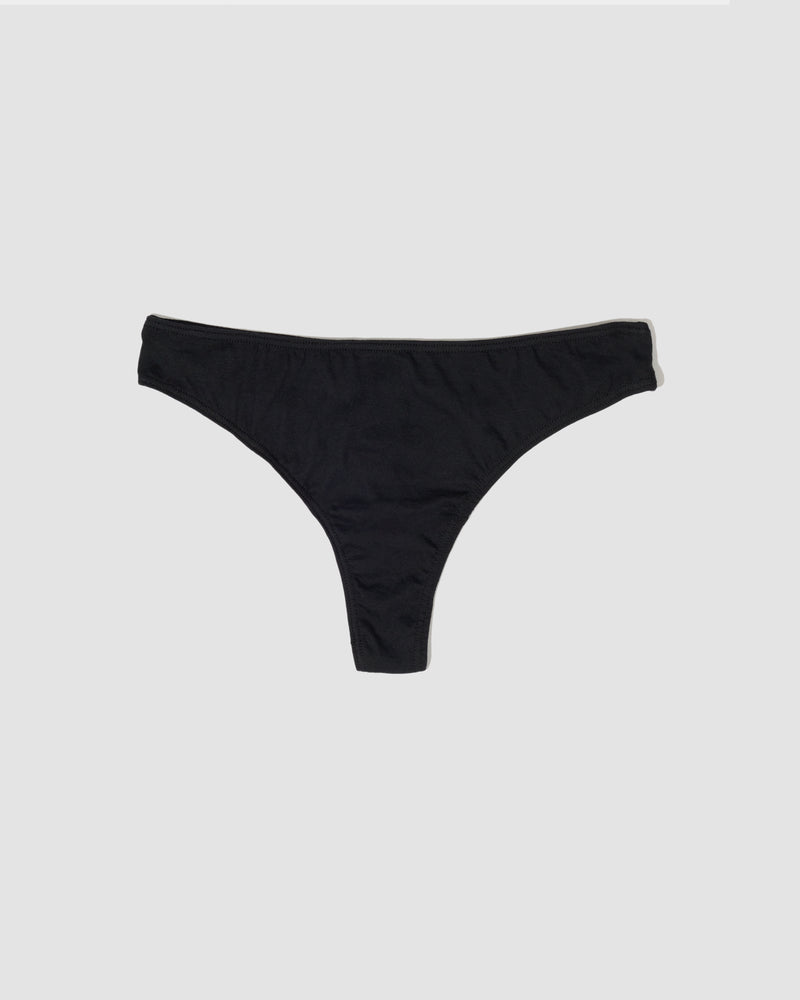 Raw-Cut Microfibre French Knickers