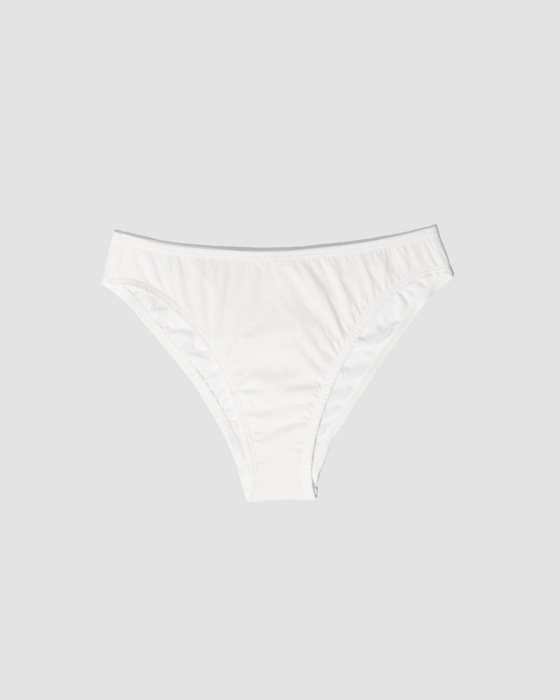 Buy Clovia White Stripes Cotton Single Thong Panty Online at Best