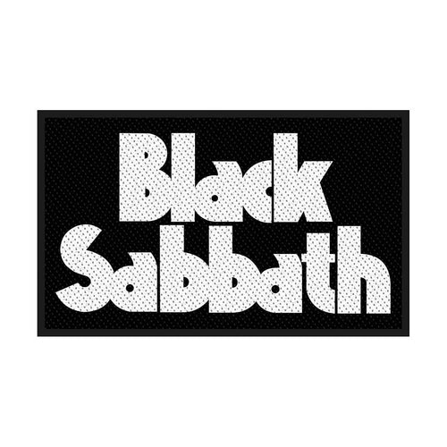– Wavy ShirtsNThingsAZ Black Patch (Blue) Logo Sabbath