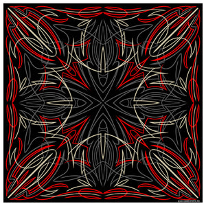 Pinstripe Red/Blk - ShirtsNThingsAZ