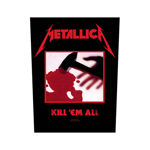 Metallica Skulls Back Patch 398353