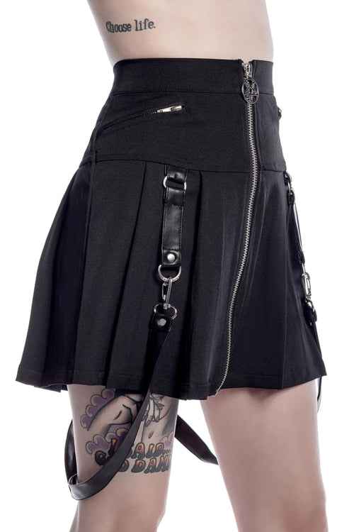 Killstar: Aboloft Suspender Skirt (Size: XXL)