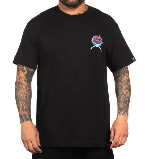 Ghost Badge Blk T