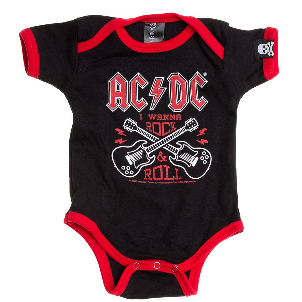 ac dc onesie