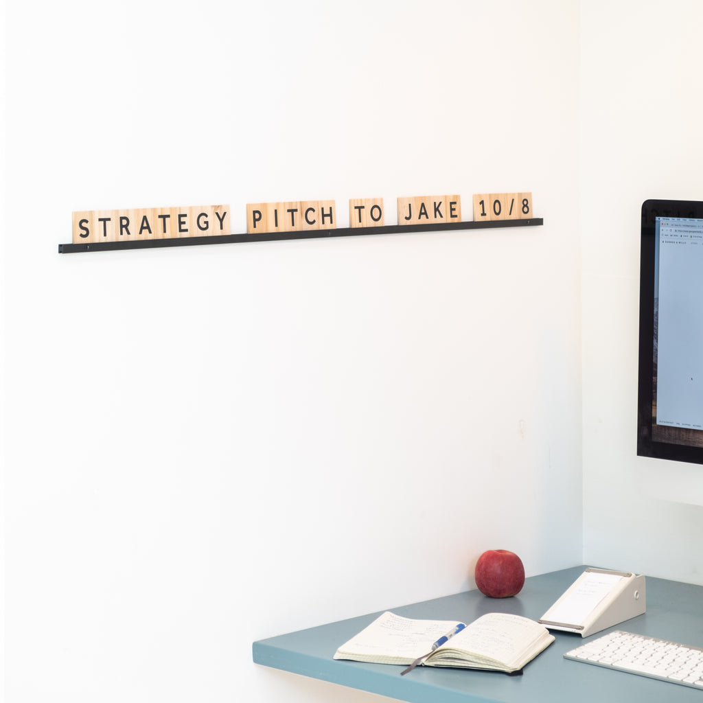 Wooden Letter Board