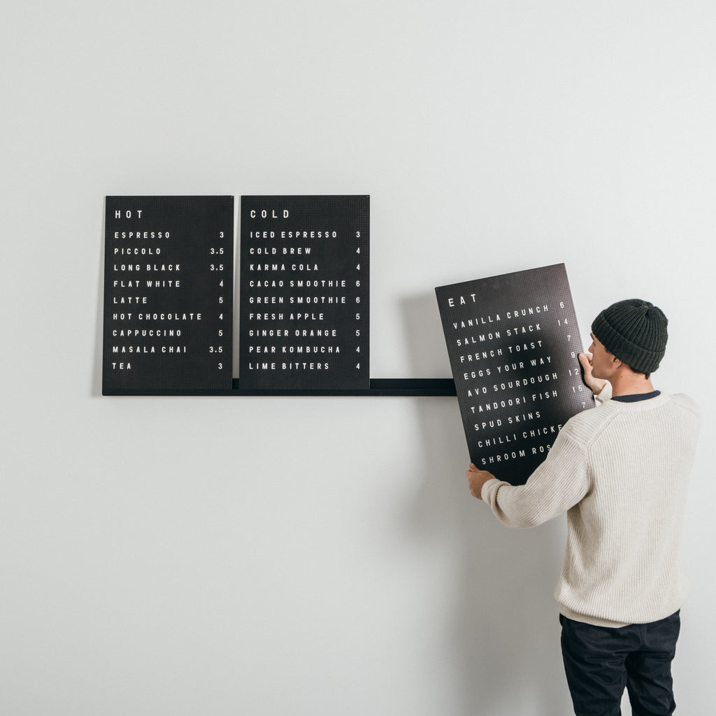 peg letter board