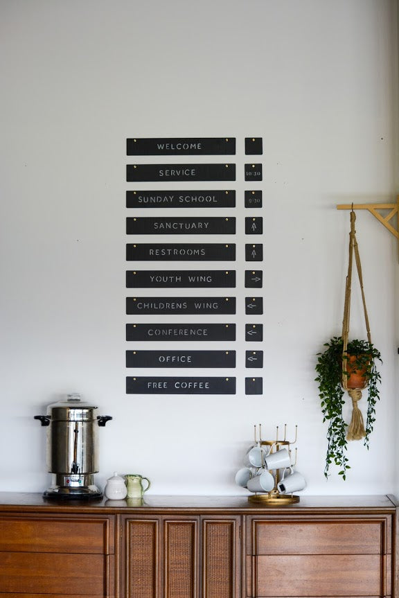 Chalkboard Menu