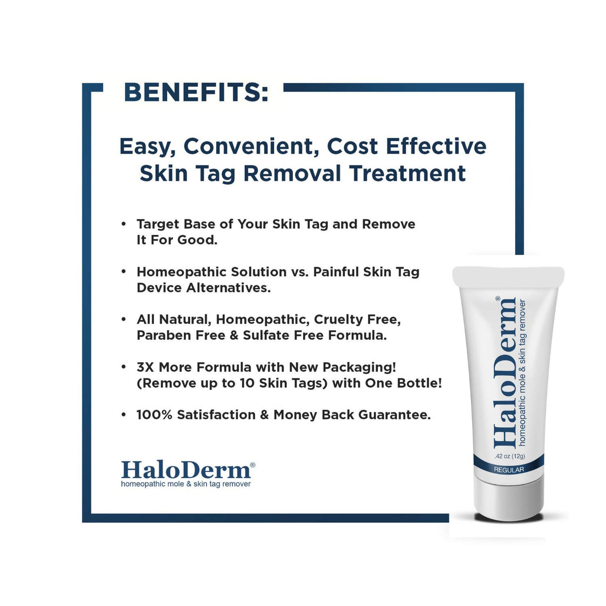 Haloderm Regular Skin Tag And Mole Remover