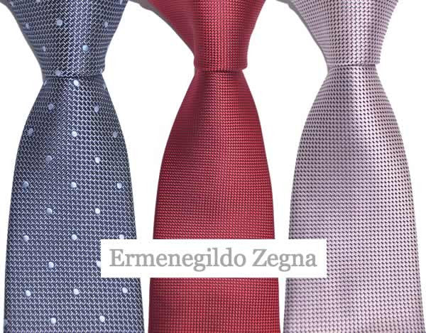 Zegna Ties Men Z2D01T1L8RE1 Silk Red Ruby 93€