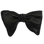 Black Bow Tie Large