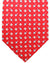 Salvatore Ferragamo Tie Red Snails Floral - Novelty Necktie