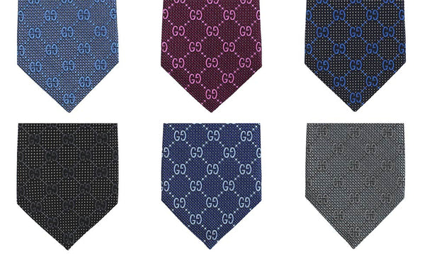 New Gucci Men's Horizontal Scarf Tie – Fixtures Close Up