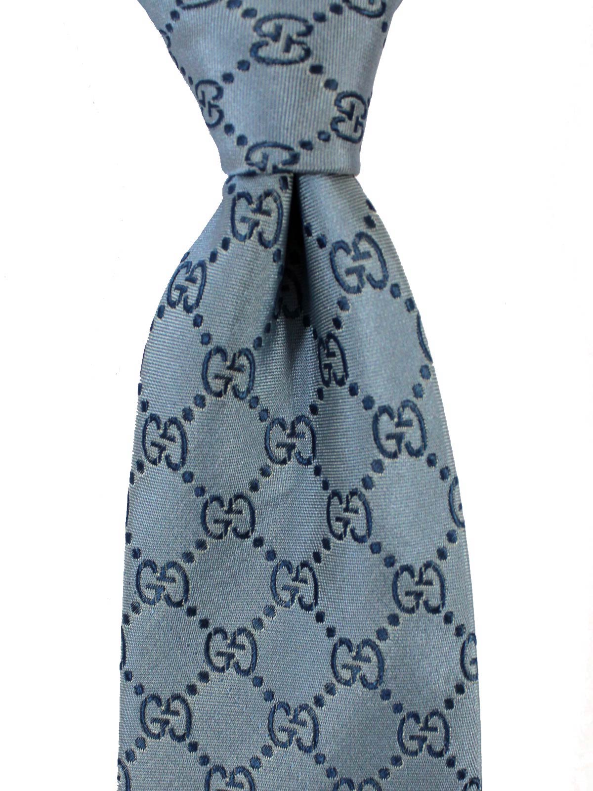 blue gucci tie