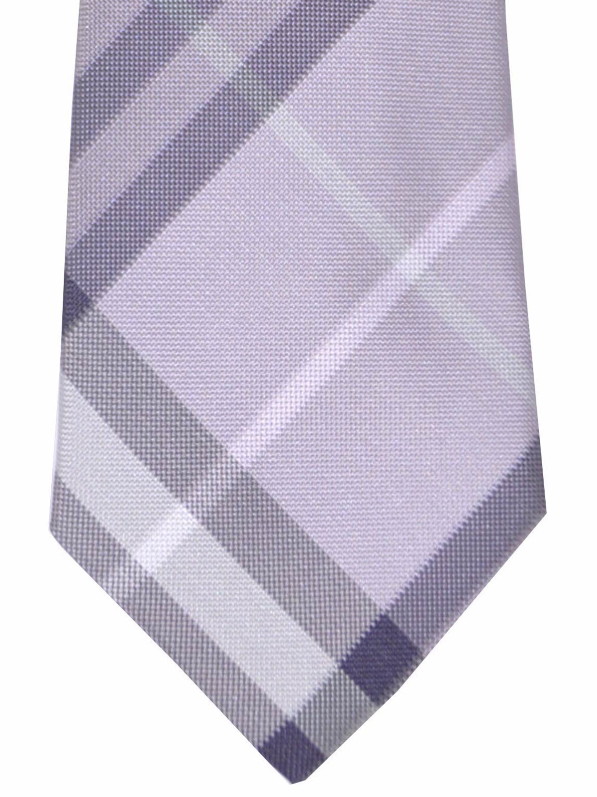 blue burberry tie