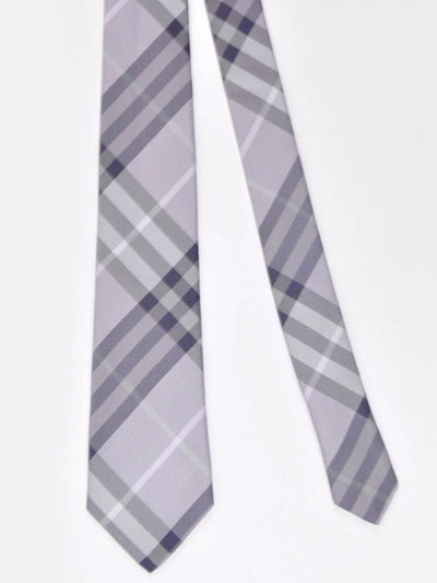 purple burberry tie